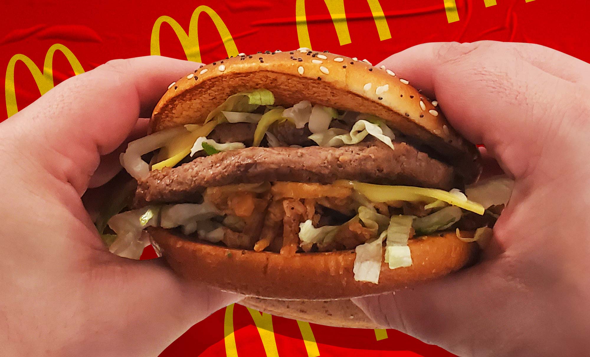 Review: Big Arch Burger at McDonald's Australia - Chews It
