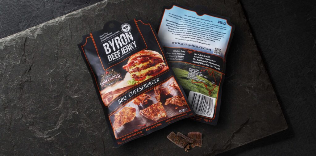 Byron Beef Jerky BBQ Cheeseburger Review