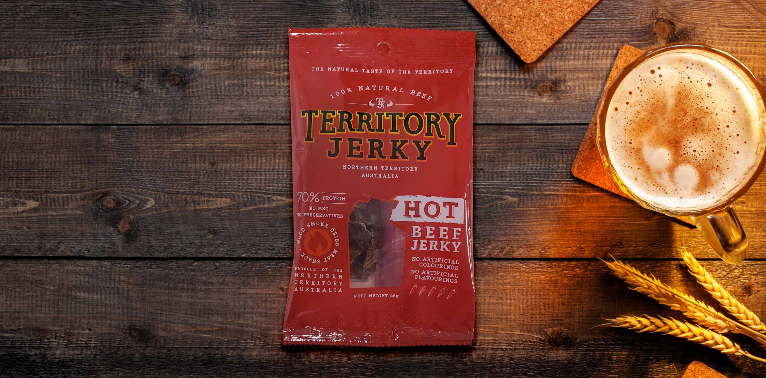 Read more about the article Territory Jerky Hot Beef Jerky Review
