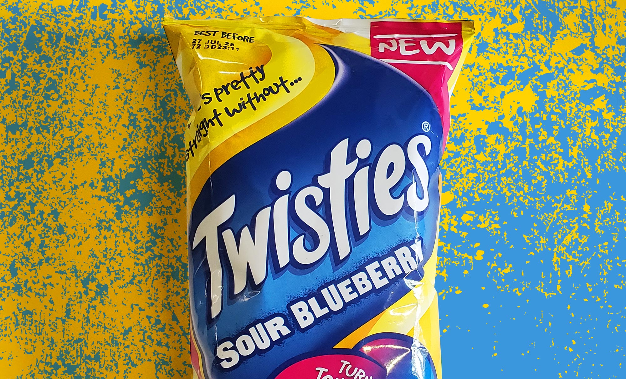 Read more about the article Sour Blueberry Twisties Review: A Taste That Should Have Stayed in the 2000s